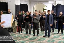 گزارش تصویری |  برگزاری زیارت عاشورا در مسجد دانشگاه صنعتی شاهرود 